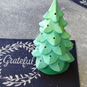 Makers Market Mint Green Ceramic Holiday Tree